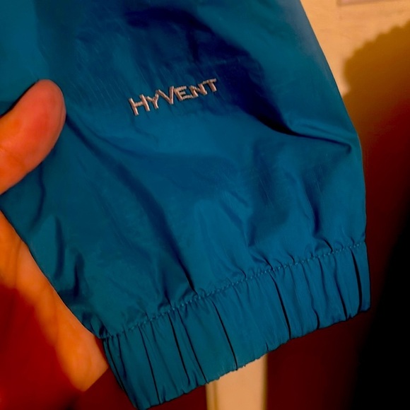 The North Face Women’s Jacket Rain Waterproof Windbreaker Teal M/M - Picture 4 of 8